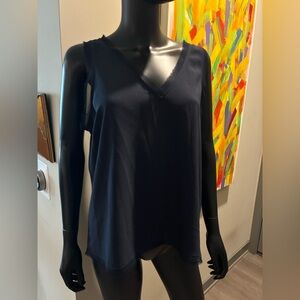 Chelsea28 V-Neck Navy Tank Top